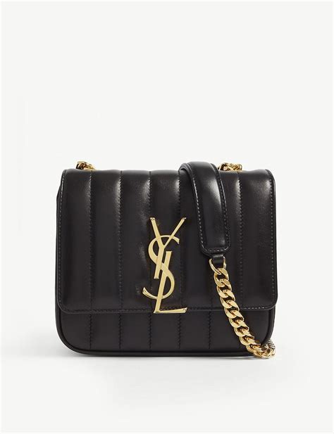 ysl vicky bag medium|Medium Vicky YSL Monogram Leather Chain Bag.